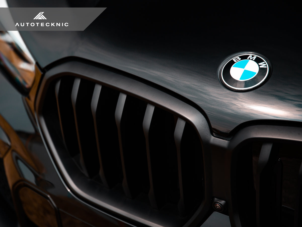AutoTecknic Gloss Black Front Grille - G06 X6 Pre-LCI-Exterior-Silicon Valley Bimmer
