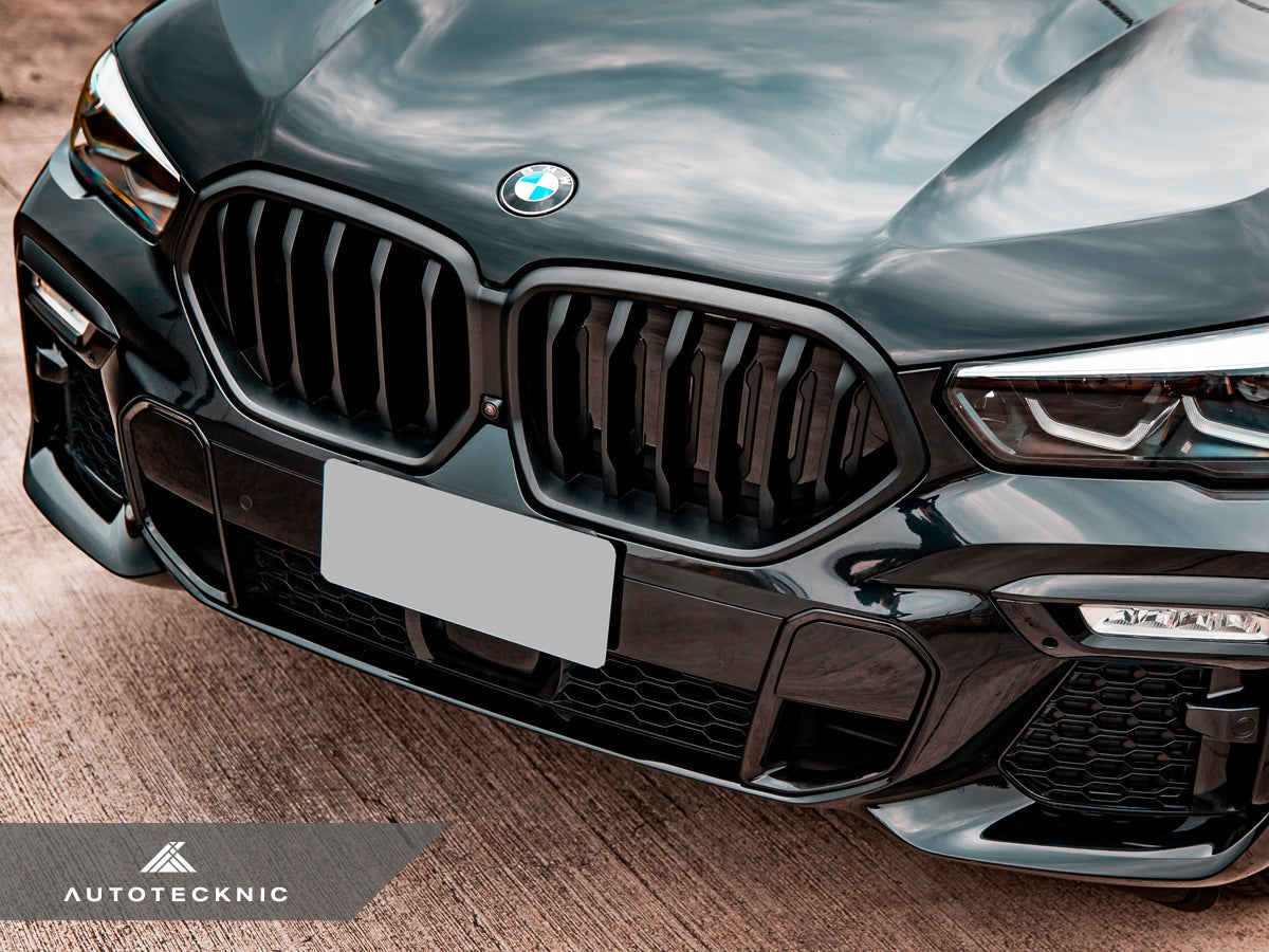 AutoTecknic Gloss Black Front Grille - G06 X6 Pre-LCI-Exterior-Silicon Valley Bimmer