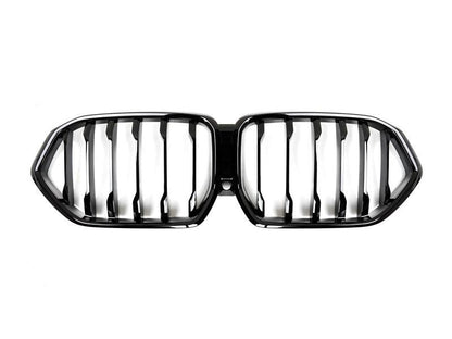 AutoTecknic Gloss Black Front Grille - G06 X6 Pre-LCI-Exterior-Silicon Valley Bimmer