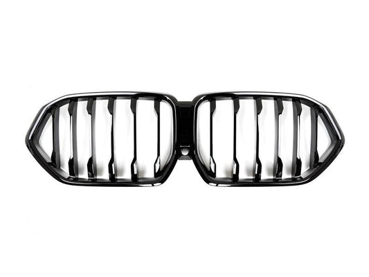 AutoTecknic Gloss Black Front Grille - G06 X6 Pre-LCI-Exterior-Silicon Valley Bimmer