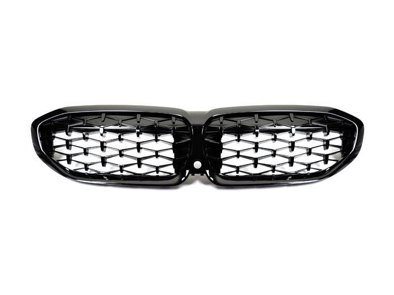 AutoTecknic Gloss Black Front Grille - G20 M340I Pre-LCI-Exterior-Silicon Valley Bimmer