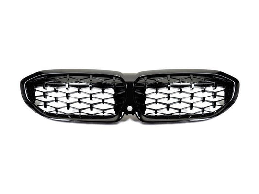 AutoTecknic Gloss Black Front Grille - G20 M340I Pre-LCI-Exterior-Silicon Valley Bimmer