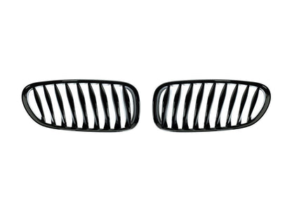 AutoTecknic Gloss Black Front Grille Set - E85 Z4 / Z4M-Exterior-Silicon Valley Bimmer