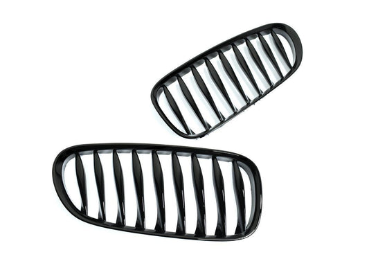 AutoTecknic Gloss Black Front Grille Set - E85 Z4 / Z4M-Exterior-Silicon Valley Bimmer