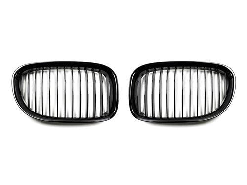 AutoTecknic Gloss Black Front Grille Set - F01/ F02 7-Series-Silicon Valley Bimmer