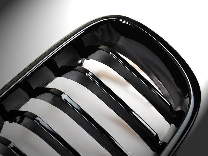 AutoTecknic Gloss Black Front Grille Set - F10 Sedan/ F11 Wagon | 5-Series-Exterior-Silicon Valley Bimmer
