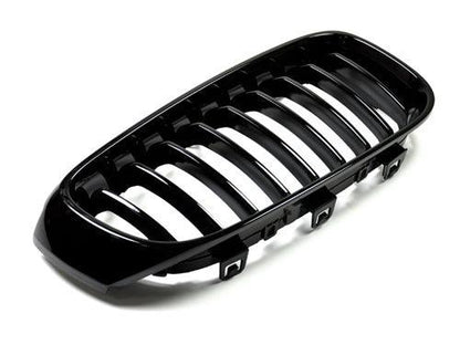 AutoTecknic Gloss Black Front Grille Set - F34 3-Series Gran Turismo-Exterior-Silicon Valley Bimmer