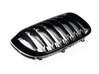 AutoTecknic Gloss Black Front Grille Set - G01 X3 | G02 X4 Pre-LCI-Exterior-Silicon Valley Bimmer