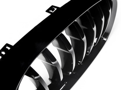AutoTecknic Gloss Black Front Grille Set - G01 X3 | G02 X4 Pre-LCI-Exterior-Silicon Valley Bimmer
