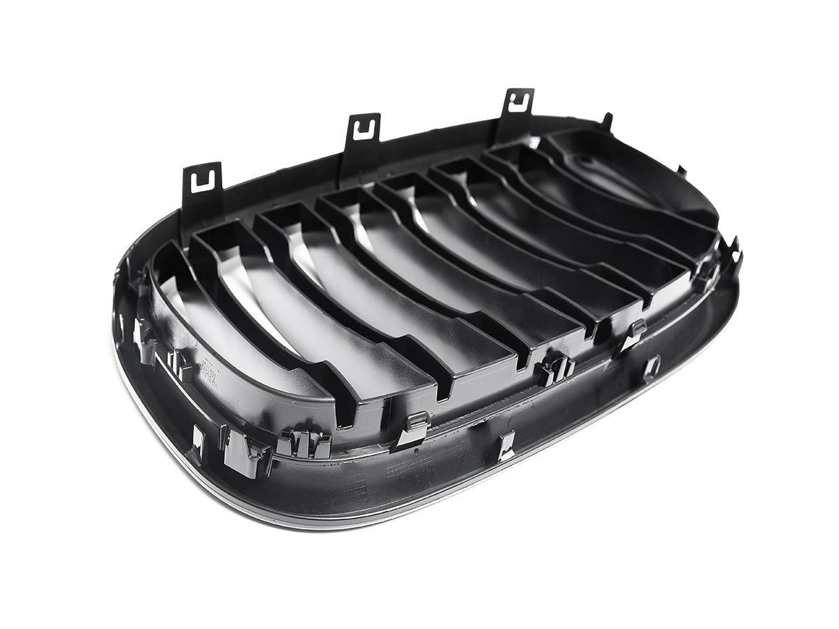 AutoTecknic Gloss Black Front Grille Set - G01 X3 | G02 X4 Pre-LCI-Exterior-Silicon Valley Bimmer