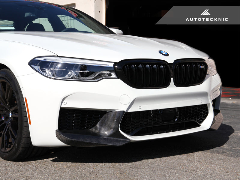 AutoTecknic Gloss Black Front Grille Surround Set - F90 M5-Exterior-Silicon Valley Bimmer