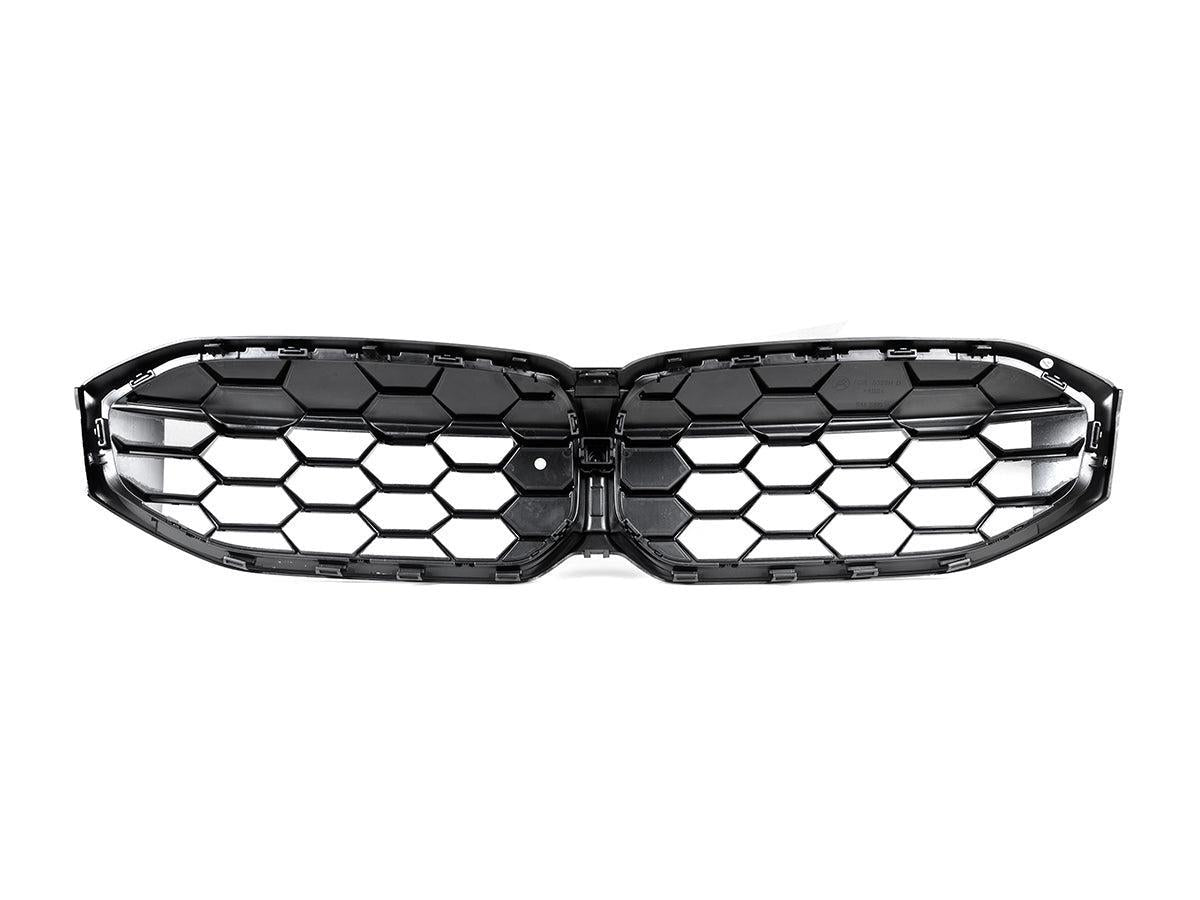 AutoTecknic Gloss Black Honeycomb Front Grille - G20 3-Series LCI-Exterior-Silicon Valley Bimmer