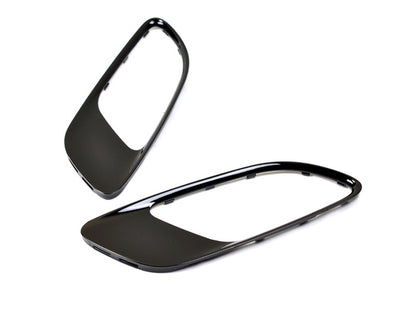 AutoTecknic Gloss Black Hood Vent Set - E90 M3 | E92 M3 | E93 M3-Exterior-Silicon Valley Bimmer