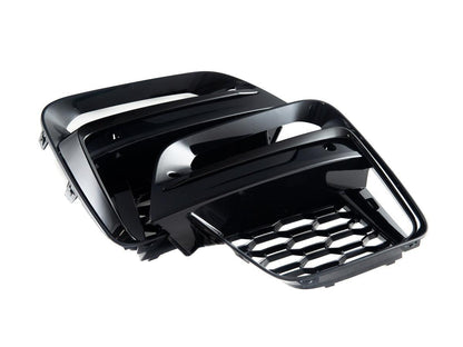 AutoTecknic Gloss Black Lower Grille Trim Set - G01 X3 | G02 X4 M40I Pre-LCI-Exterior-Silicon Valley Bimmer