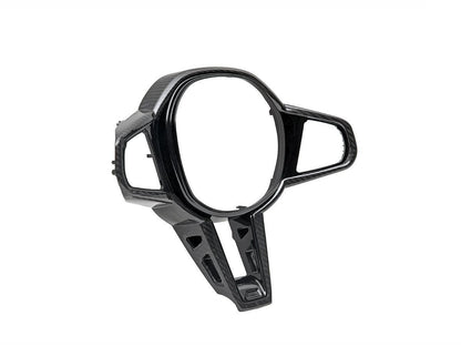 AutoTecknic LCI Carbon Steering Wheel Trim - G20/ G21 3-Series 2025-Up-Interior-Silicon Valley Bimmer