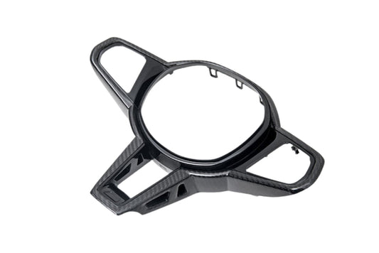 AutoTecknic LCI Carbon Steering Wheel Trim - G22/ G26/ G42 4-Series 2025-Up-Interior-Silicon Valley Bimmer