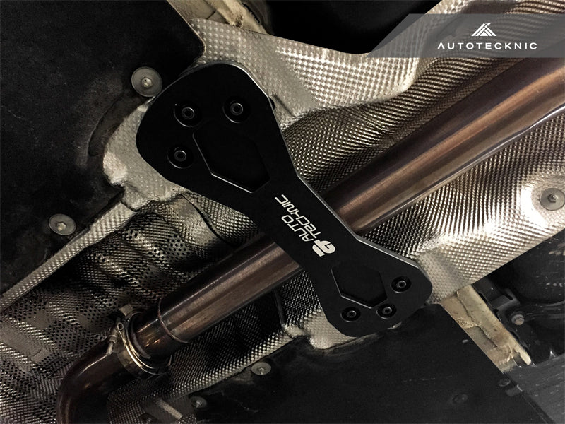 AutoTecknic Lower Reinforcement Brace - F30 3-Series-Exhaust-Silicon Valley Bimmer