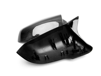 AutoTecknic M-Inspired Carbon Fiber Mirror Covers - F10 5-Series 14-16-Exterior-Silicon Valley Bimmer