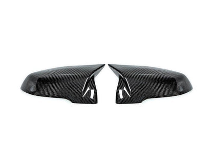 AutoTecknic M-Inspired Carbon Fiber Mirror Covers - F40 1-Series | F44 2-Series Gran Coupe-Exterior-Silicon Valley Bimmer