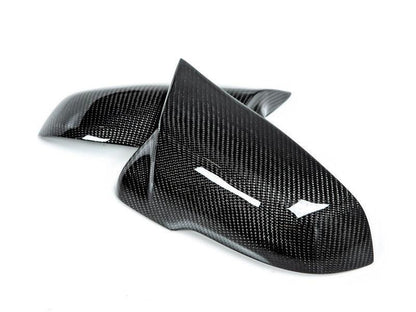 AutoTecknic M-Inspired Carbon Fiber Mirror Covers - F40 1-Series | F44 2-Series Gran Coupe-Exterior-Silicon Valley Bimmer