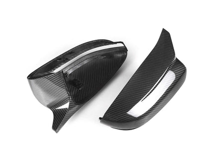 AutoTecknic M-Inspired Carbon Fiber Mirror Covers - G14/ G15/ G16 8-Series-Exterior-Silicon Valley Bimmer