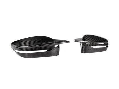 AutoTecknic M-Inspired Carbon Fiber Mirror Covers - G20 3-Series-Exterior-Silicon Valley Bimmer