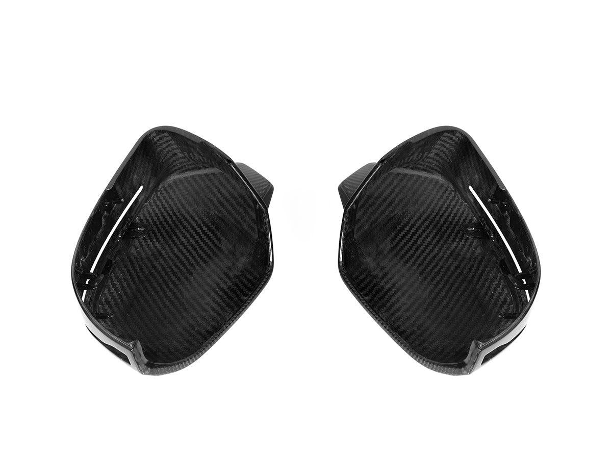 AutoTecknic M-Inspired Dry Carbon Mirror Cap Set - G45 X3-Exterior-Silicon Valley Bimmer