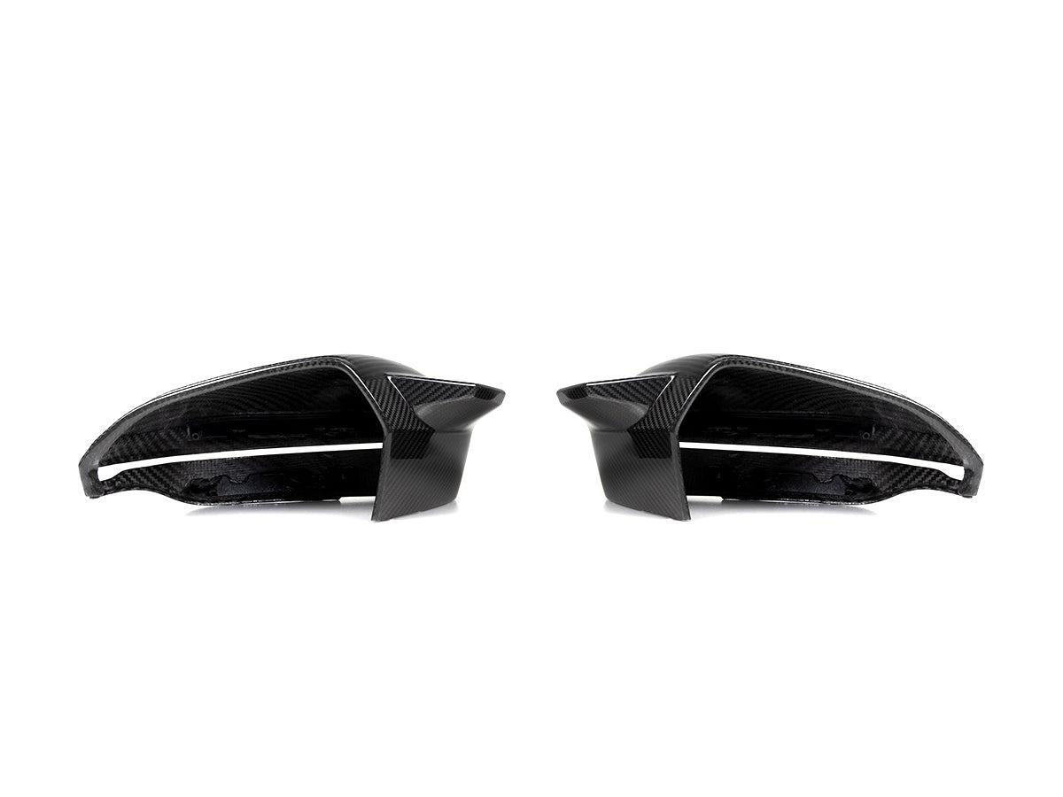 AutoTecknic M-Inspired Dry Carbon Mirror Cap Set - G60 5-Series | G70 7-Series-Exterior-Silicon Valley Bimmer