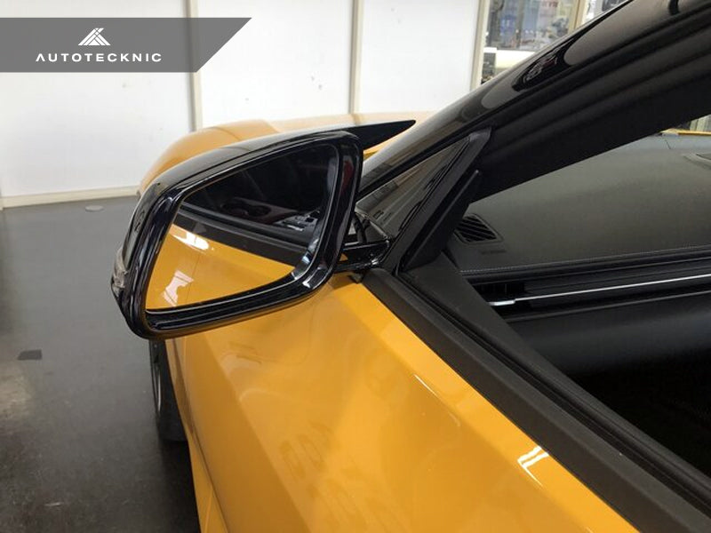 AutoTecknic M-Inspired Painted Mirror Covers - F40 1-Series | F44 2-Series Gran Coupe-Exterior-Silicon Valley Bimmer