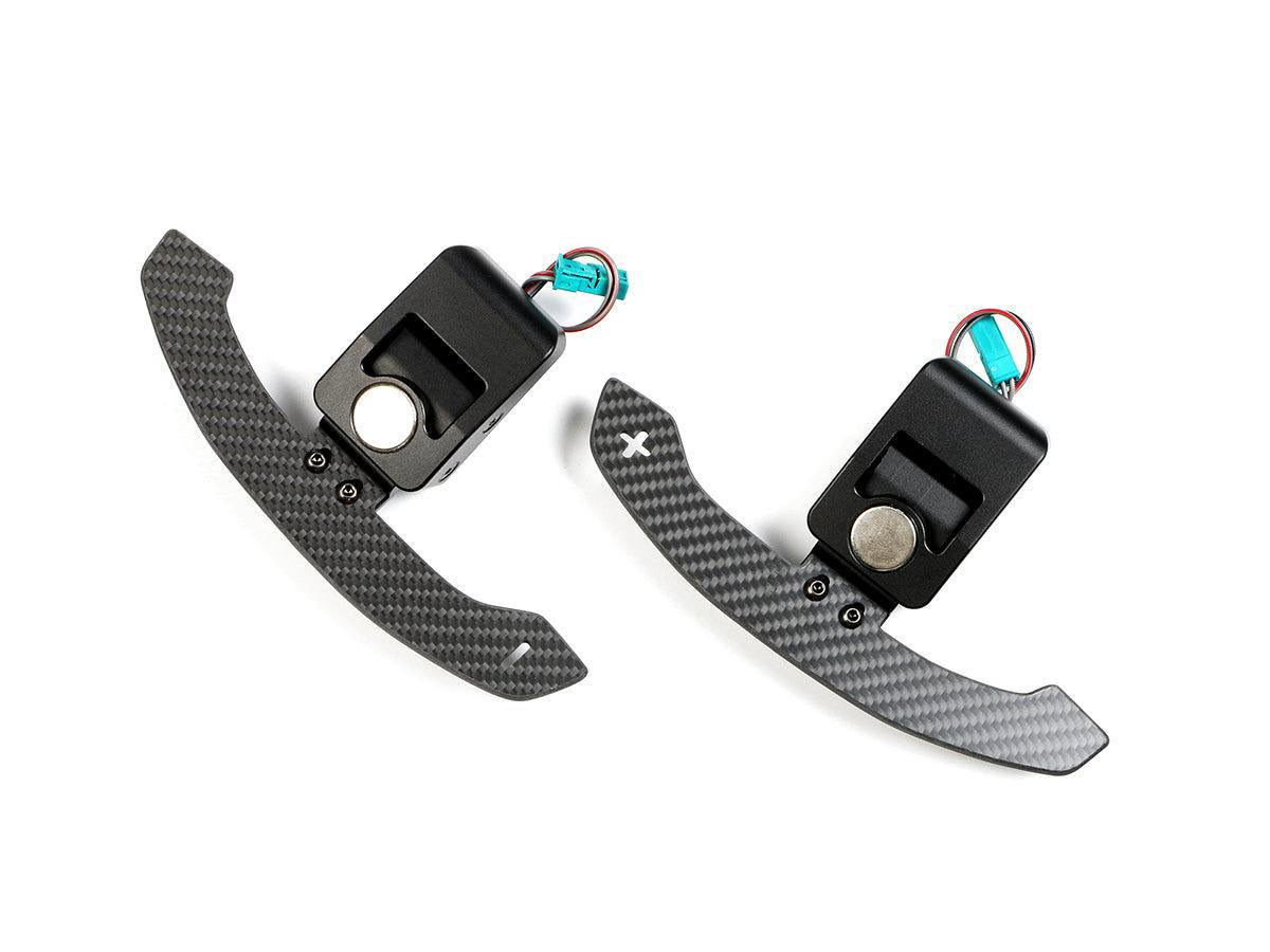 AutoTecknic Magnetic Corsa Shift Paddles - F80 M3 | F82/ F83 M4-Interior-Silicon Valley Bimmer