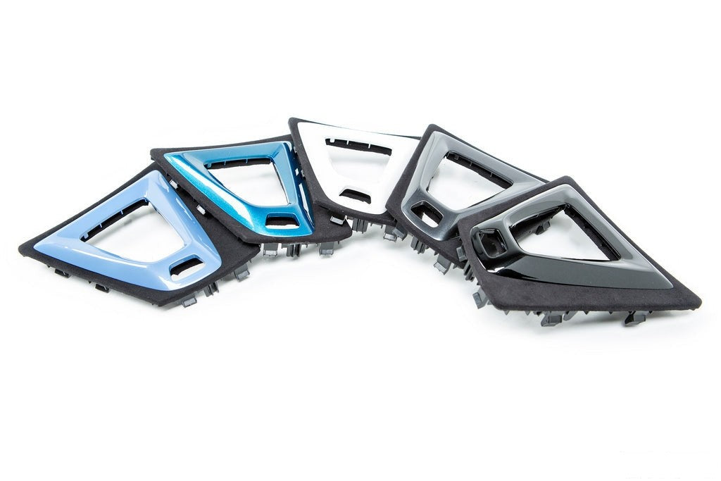 AutoTecknic Painted Alcantara Shift Console Trim - F80 M3 | F82/ F83 M4 M-DCT-Interior-Silicon Valley Bimmer