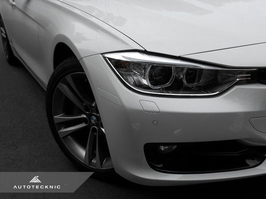 AutoTecknic Painted Front Bumper Reflectors - BMW F30 3-Series (Non-M Sport)-Exterior-Silicon Valley Bimmer