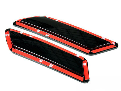 AutoTecknic Painted Front Bumper Reflectors - BMW F30 3-Series (Non-M Sport)-Exterior-Silicon Valley Bimmer