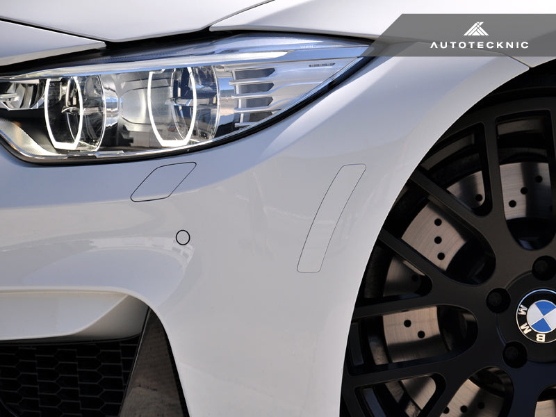 AutoTecknic Painted Front Bumper Reflectors - BMW F80 M3 | F82/ F83 M4-Exterior-Silicon Valley Bimmer