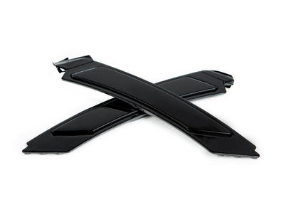 AutoTecknic Painted Front Bumper Reflectors - E90 3-Series | E92 3-Series-Exterior-Silicon Valley Bimmer