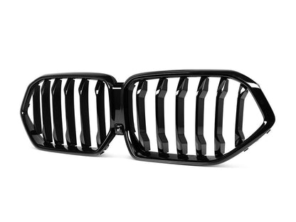 AutoTecknic Painted Glazing Black Front Grille - G06 X6 LCI-Exterior-Silicon Valley Bimmer