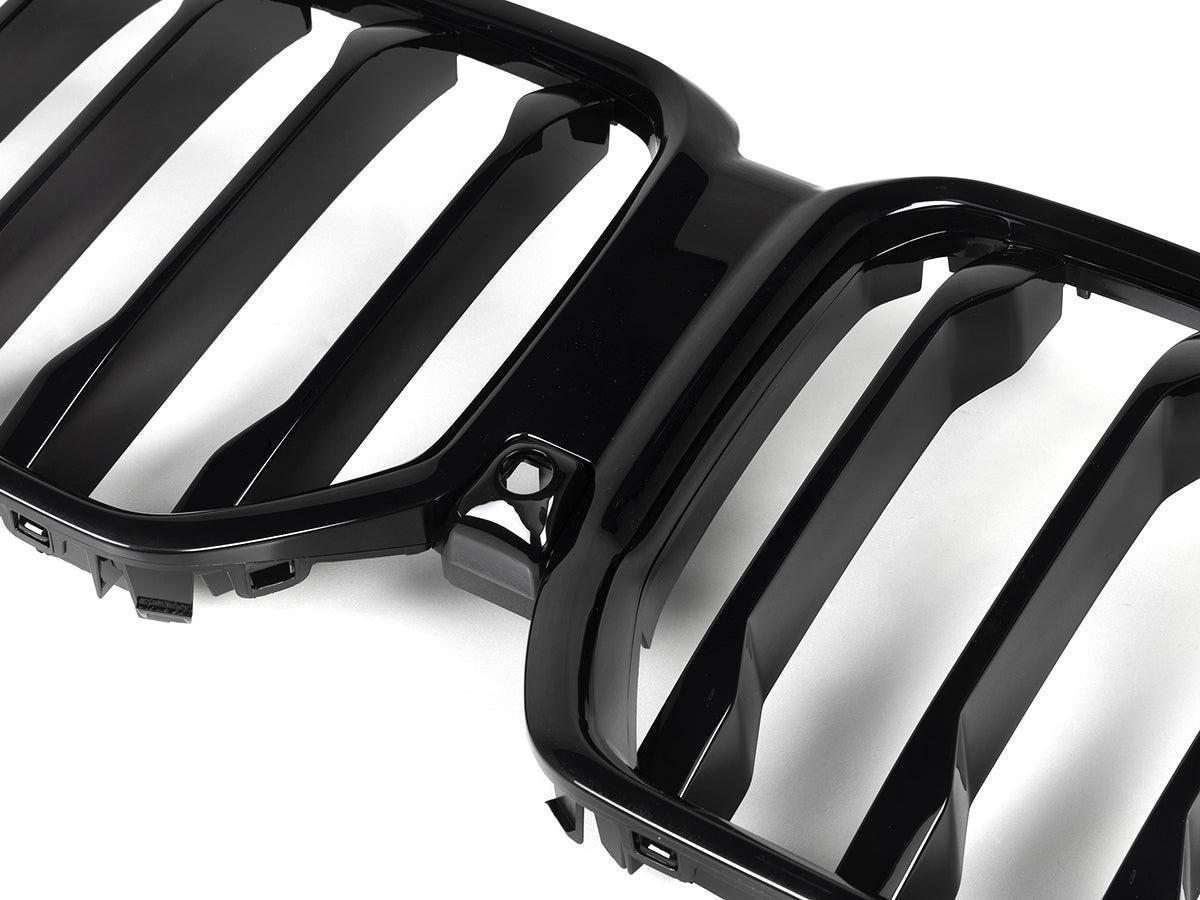 AutoTecknic Painted Glazing Black Front Grille - G06 X6 LCI-Exterior-Silicon Valley Bimmer