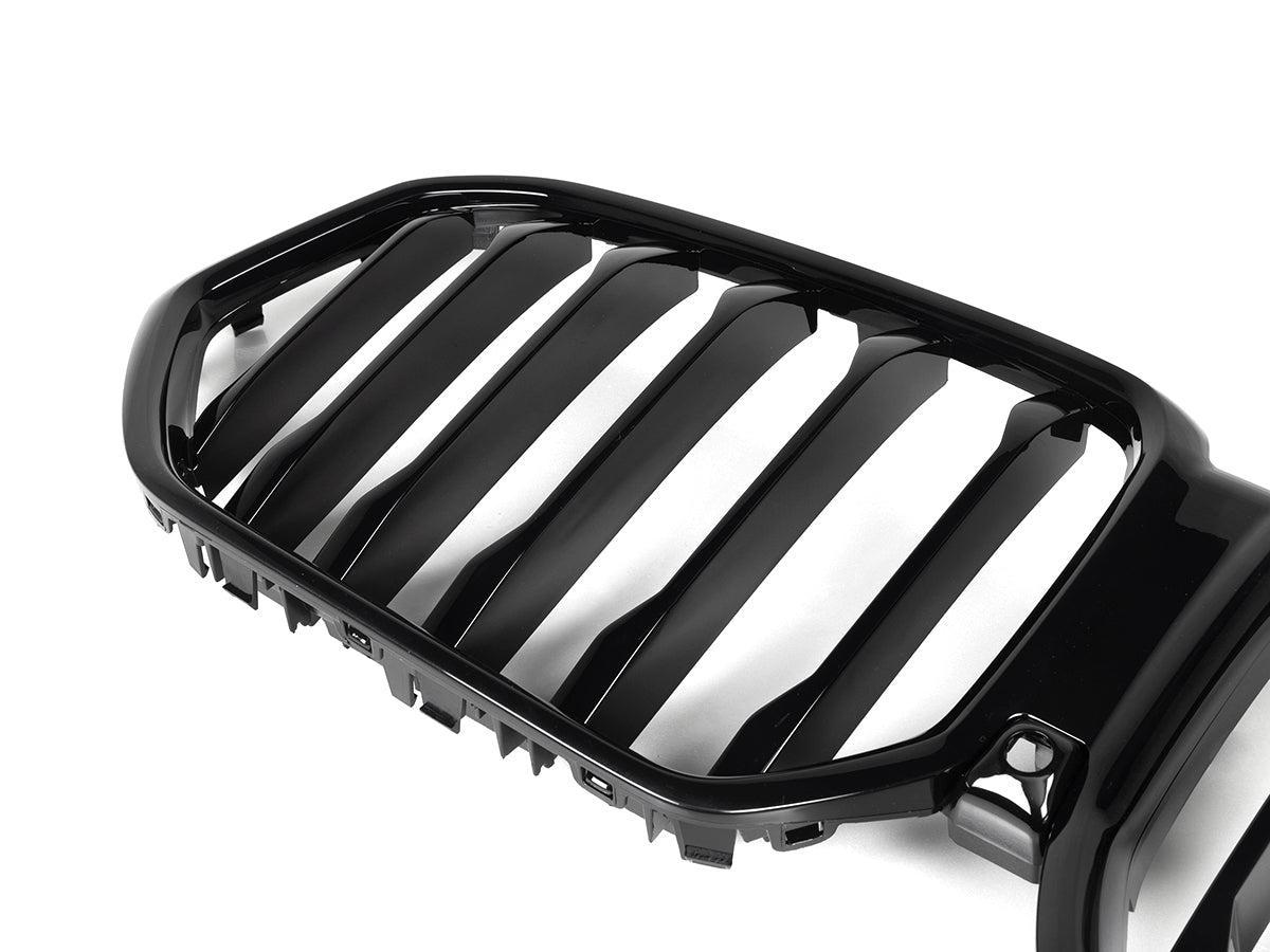 AutoTecknic Painted Glazing Black Front Grille - G06 X6 LCI-Exterior-Silicon Valley Bimmer