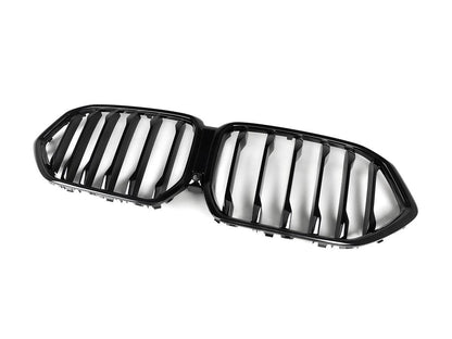 AutoTecknic Painted Glazing Black Front Grille - G06 X6 LCI-Exterior-Silicon Valley Bimmer