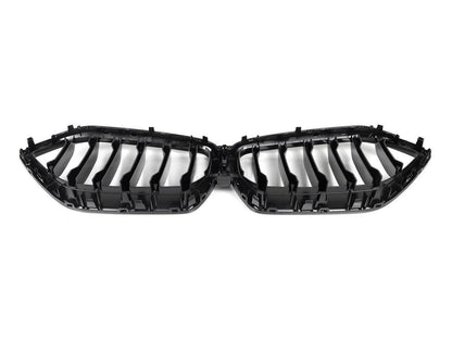 AutoTecknic Painted Glazing Black Front Grille - G06 X6 LCI-Exterior-Silicon Valley Bimmer