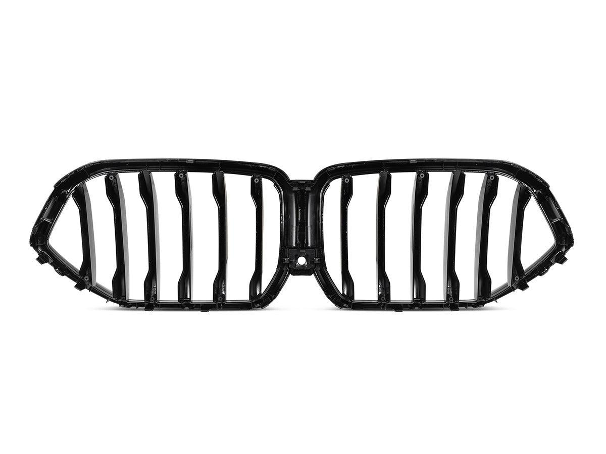 AutoTecknic Painted Glazing Black Front Grille - G06 X6 LCI-Exterior-Silicon Valley Bimmer