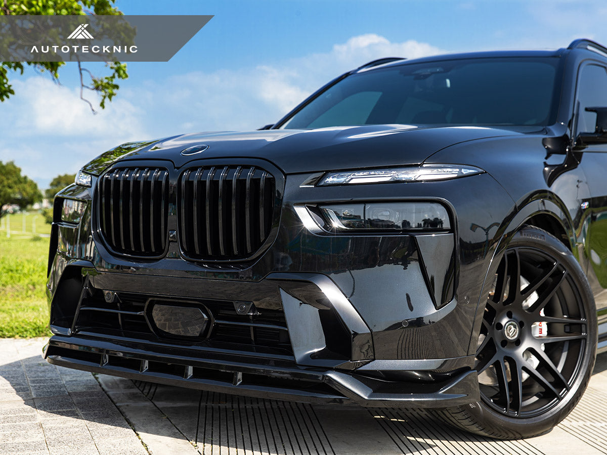 AutoTecknic Painted Glazing Black Front Grille - G07 X7 LCI-Exterior-Silicon Valley Bimmer