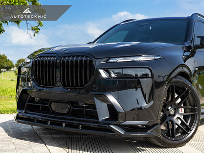 AutoTecknic Painted Glazing Black Front Grille - G07 X7 LCI-Exterior-Silicon Valley Bimmer