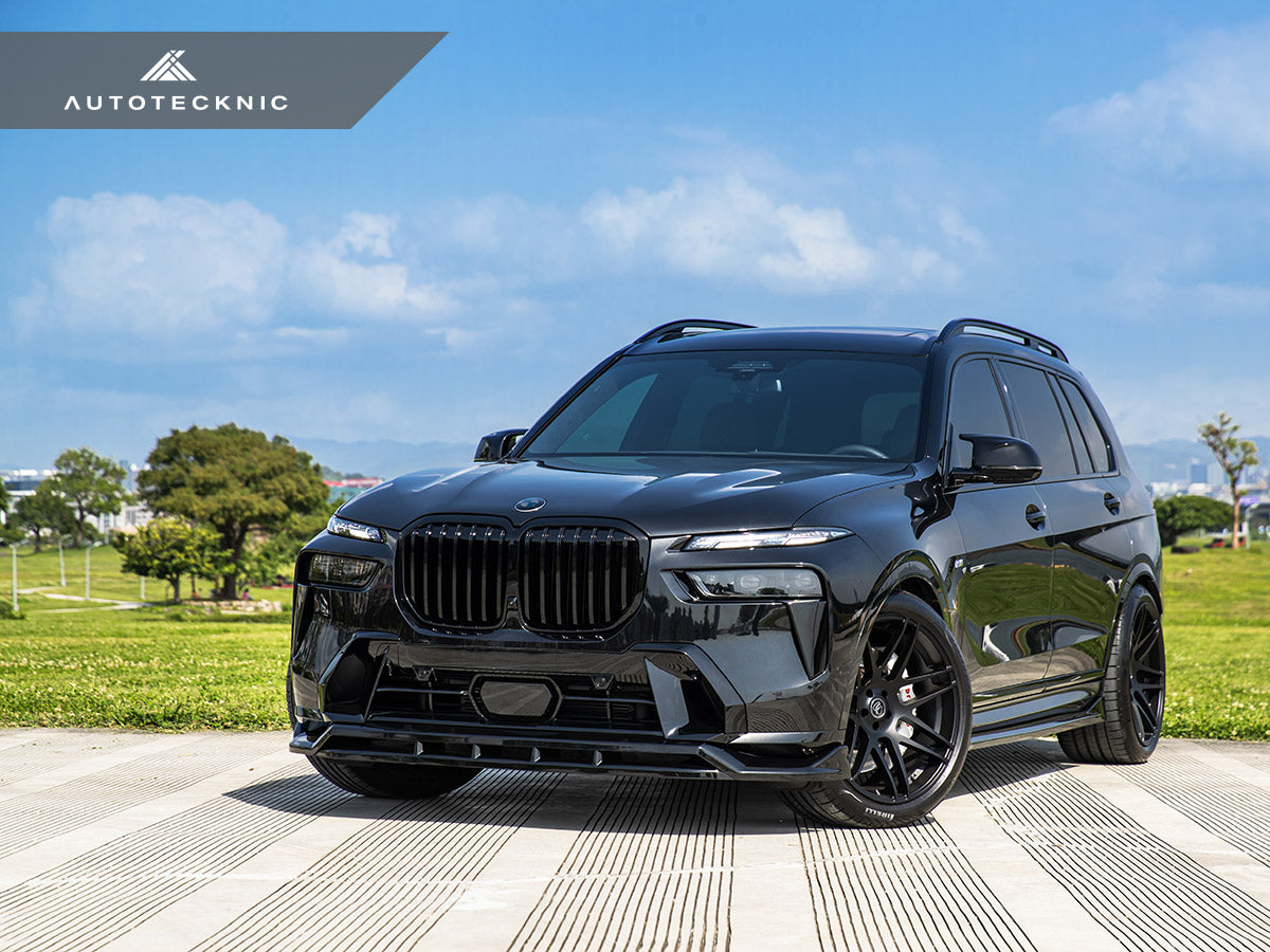 AutoTecknic Painted Glazing Black Front Grille - G07 X7 LCI-Exterior-Silicon Valley Bimmer