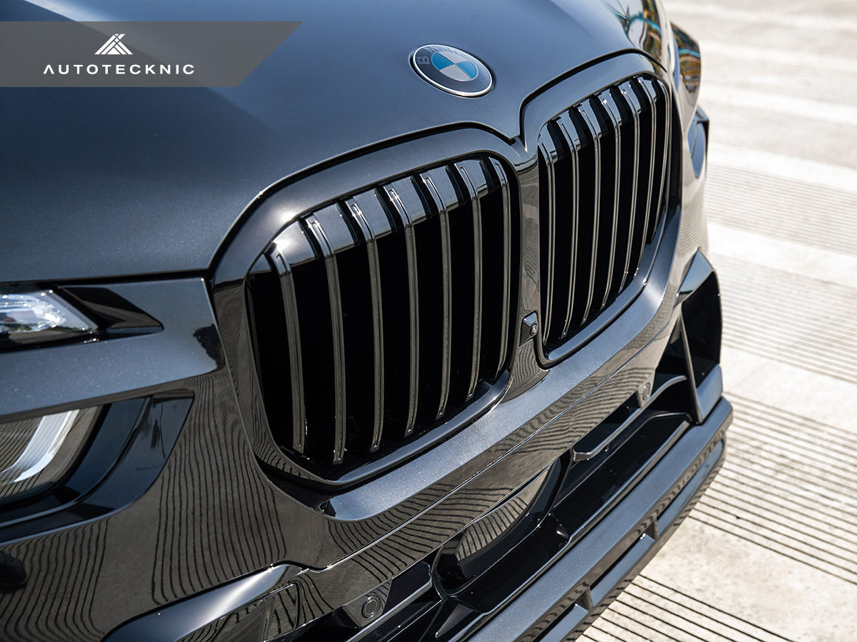 AutoTecknic Painted Glazing Black Front Grille - G07 X7 LCI-Exterior-Silicon Valley Bimmer