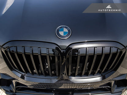 AutoTecknic Painted Glazing Black Front Grille - G07 X7 LCI-Exterior-Silicon Valley Bimmer