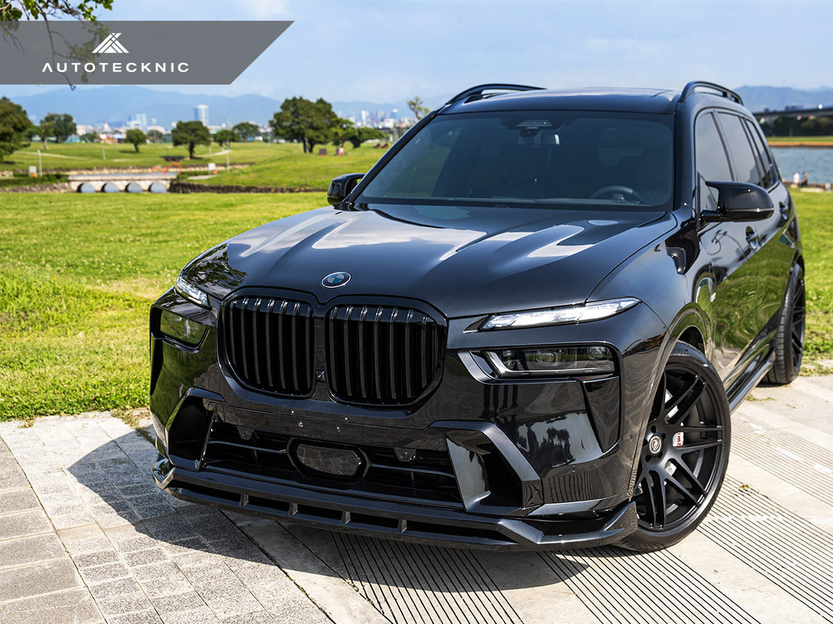 AutoTecknic Painted Glazing Black Front Grille - G07 X7 LCI-Exterior-Silicon Valley Bimmer