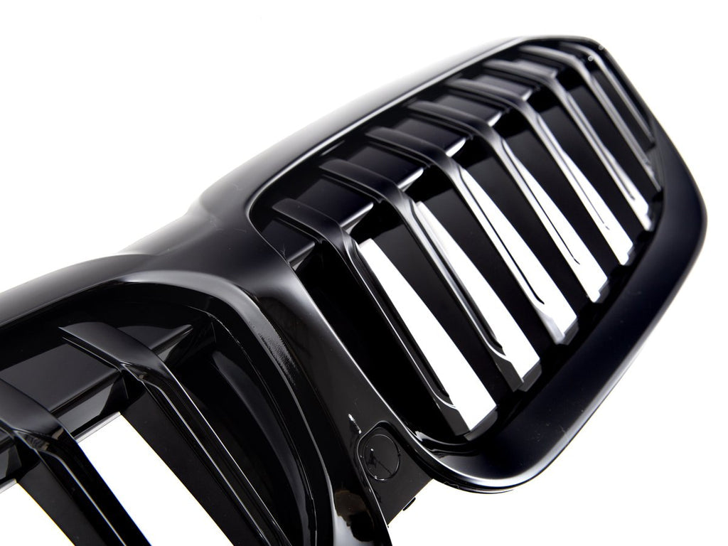 AutoTecknic Painted Glazing Black Front Grille - G20 3-Series Pre-LCI-Exterior-Silicon Valley Bimmer