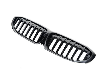 AutoTecknic Painted Glazing Black Front Grille - G20 3-Series Pre-LCI-Exterior-Silicon Valley Bimmer