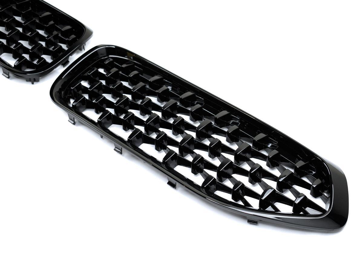 AutoTecknic Painted Glazing Black Front Grille Set - G29 Z4-Exterior-Silicon Valley Bimmer